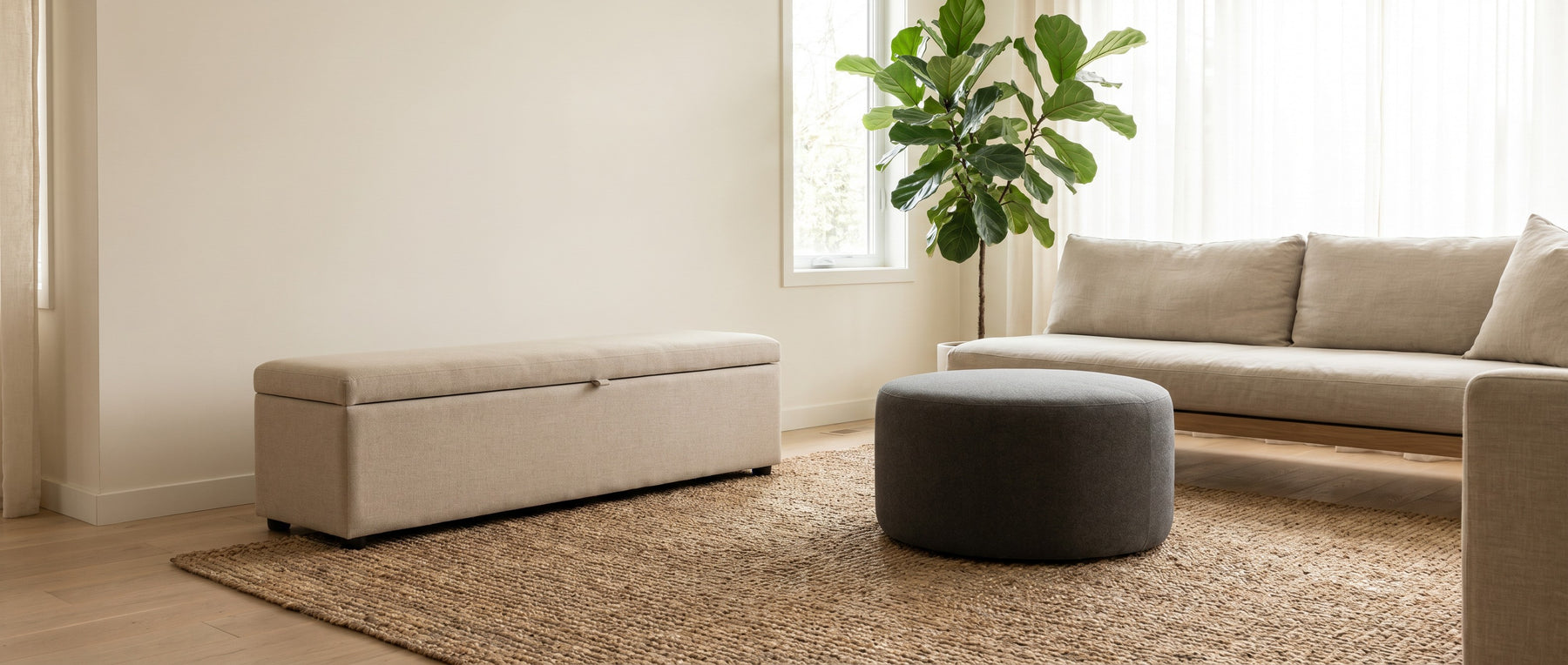 Storage Benches & Ottomans