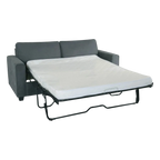 Summit Fabric Innerspring Mattress Sofa Bed, 2.5 Seater / Queen, Mid Grey