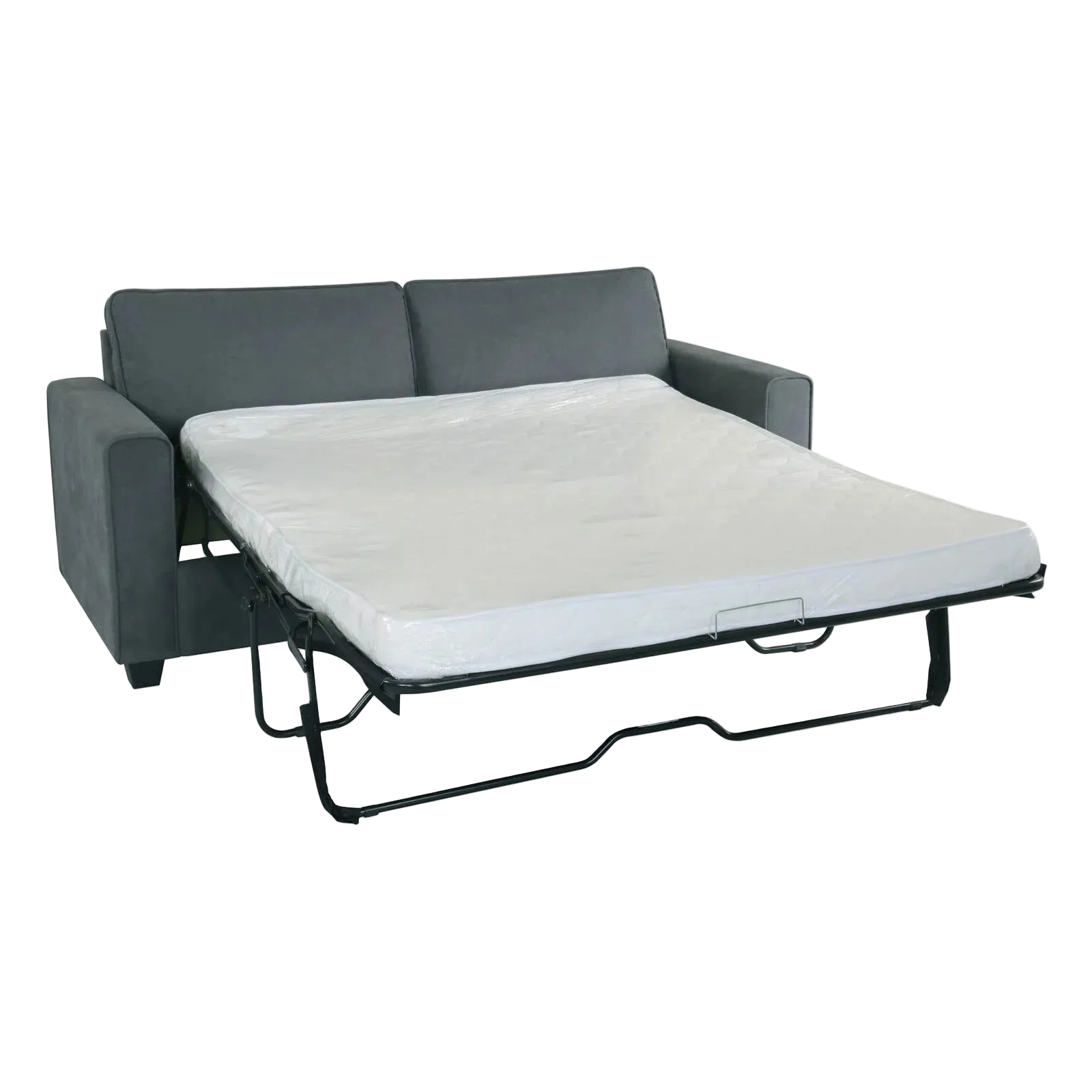 Summit Fabric Innerspring Mattress Sofa Bed, 2.5 Seater / Queen, Mid Grey