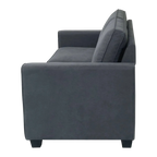 Summit Fabric Innerspring Mattress Sofa Bed, 2.5 Seater / Queen, Mid Grey