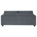 Summit Fabric Innerspring Mattress Sofa Bed, 2.5 Seater / Queen, Mid Grey
