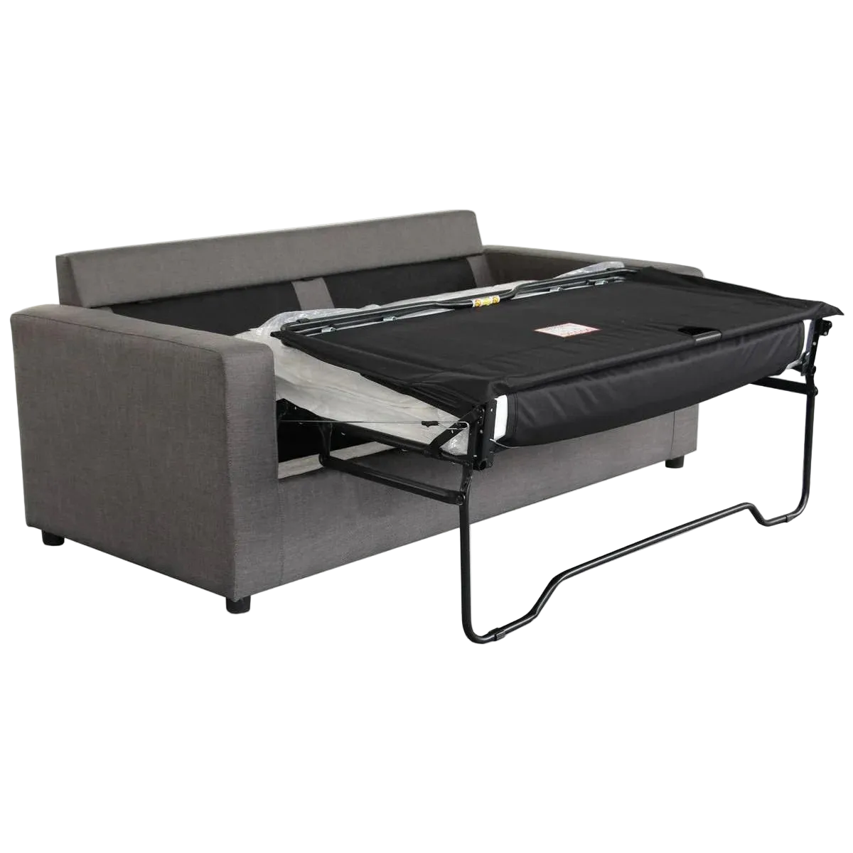 Mana Fabric Innerspring Mattress Sofa Bed, 2 Seater / Double, Dark Grey