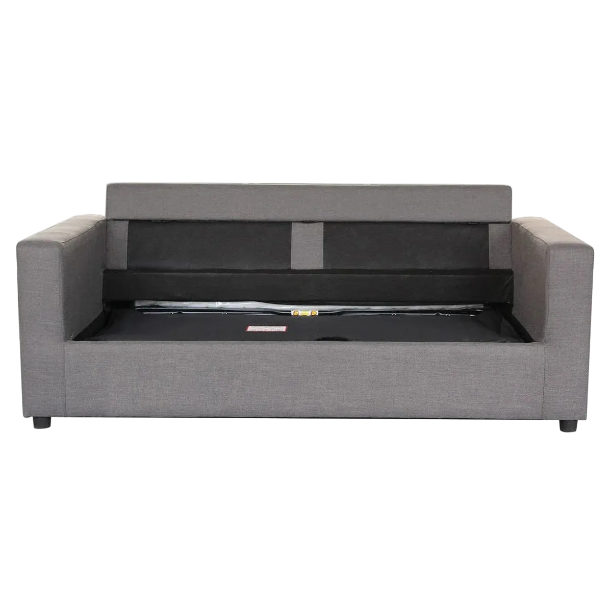 Mana Fabric Innerspring Mattress Sofa Bed, 2 Seater / Double, Dark Grey