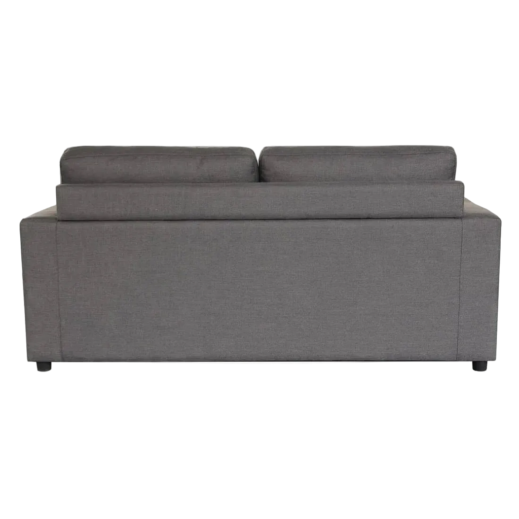 Mana Fabric Innerspring Mattress Sofa Bed, 2 Seater / Double, Dark Grey