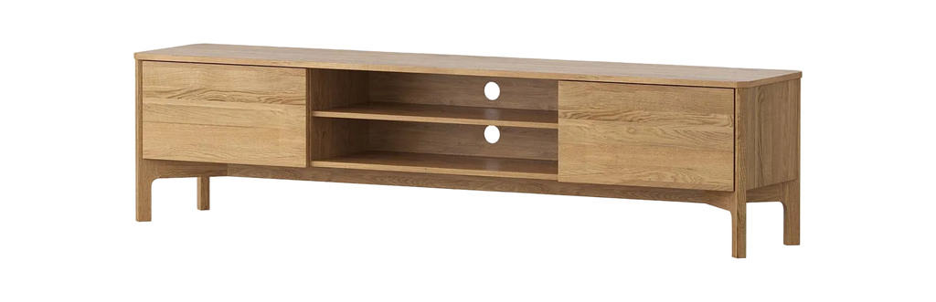 Aksel 2200 Entertainment Unit - American Oak
