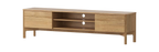 Aksel 2200 Entertainment Unit - American Oak