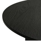 Doric Round Dining Table 120cm - Black
