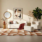 Hurst Boucle Fabric Sofa, 2 Seater, Natural