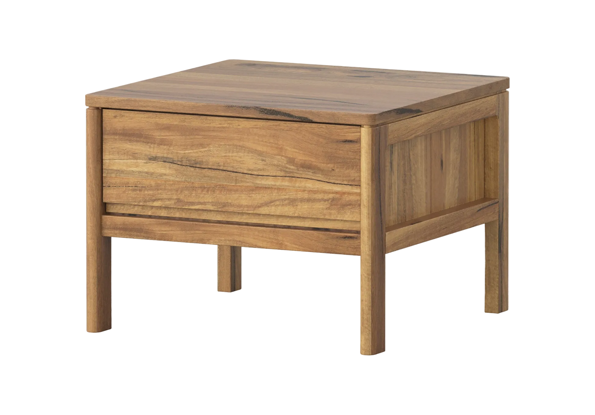 Alessa 600 Side Table - Marri Natural
