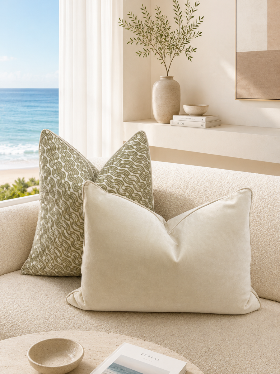 Blush Cushion Feather Insert