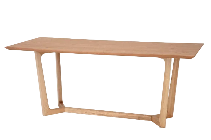 Tropez Dining Table 180cm - Natural Timber