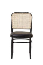 Josef Hoffman No.811 Dining Chair - Black Padded