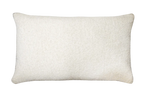 Ivory Chenille Boucle Cushion Feather Insert