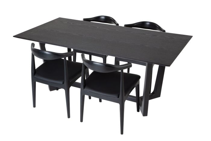 Tropez Dining Table 180cm - Black
