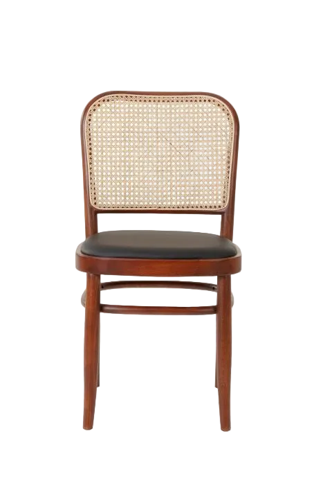 Josef Hoffman No.811 Dining Chair - Dark Walnut Padded