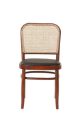 Josef Hoffman No.811 Dining Chair - Dark Walnut Padded