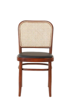 Josef Hoffman No.811 Dining Chair - Dark Walnut Padded