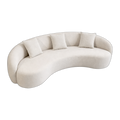 Westbury 3 Seater Linen Sofa - Off White