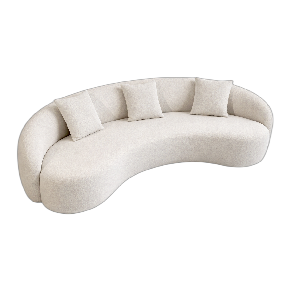 Westbury 3 Seater Linen Sofa - Off White