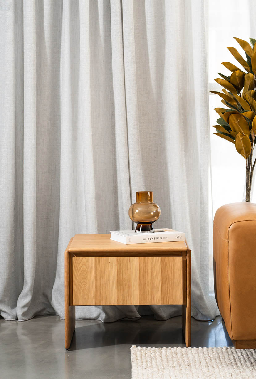 Bond Lamp Table - American Oak