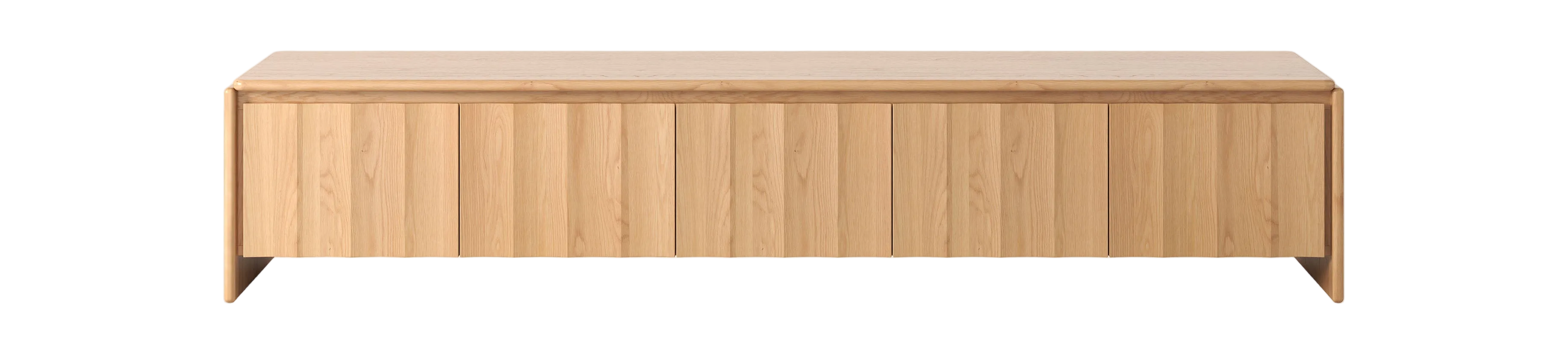 Bond 2200 Entertainment Unit - American Oak