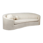 Elle 3 Seater Slip Cover Sofa Natural Linen