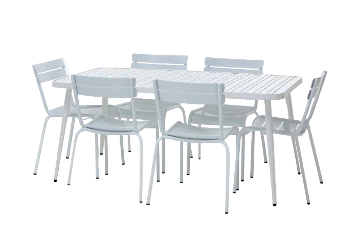 Fermob Luxembourg Outdoor Table 170cm - White