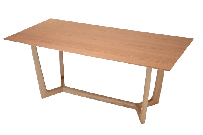 Tropez Dining Table 180cm - Natural Timber