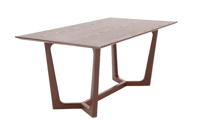 Tropez Dining Table 180cm - Dark Walnut
