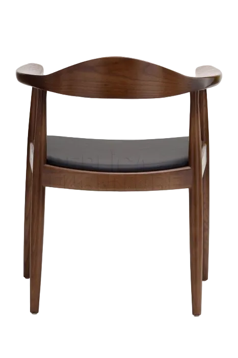 Hans Wegner Round Chair - Dark Walnut