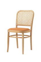 Josef Hoffman No.811 Dining Chair - Natural Ash Tan Padded