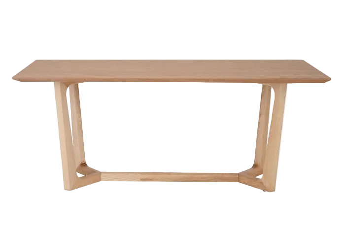 Tropez Dining Table 180cm - Natural Timber