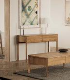 Aksel Lamp Table - American Oak