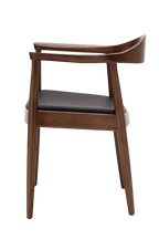 Hans Wegner Round Chair - Dark Walnut