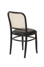 Josef Hoffman No.811 Dining Chair - Black Padded