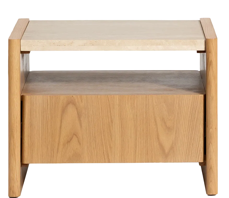 Stella Lamp Table - Oak Natural