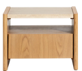 Stella Lamp Table - Oak Natural