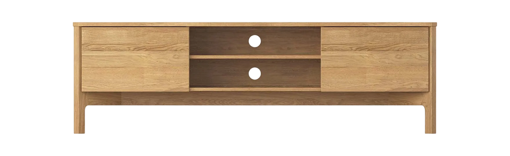 Aksel 1800 Entertainment Unit - American Oak