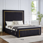 Luca Upholstered Fabric Bed