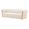 Bella Three Seater Lounge White
