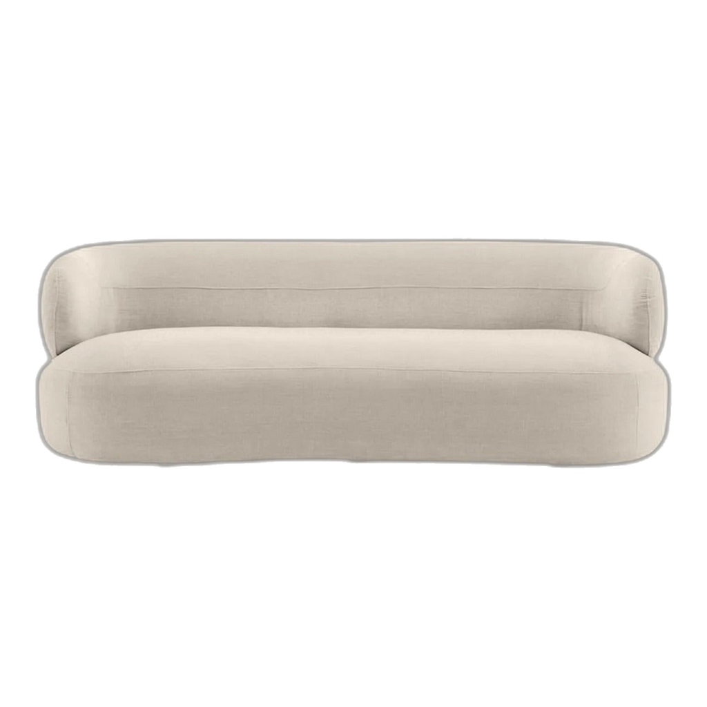 Greenwich 3 Seater Sofa Natural Chenille