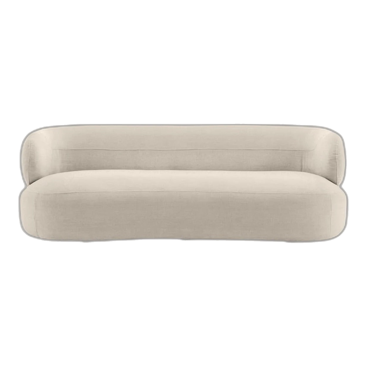 Greenwich 3 Seater Sofa Natural Chenille