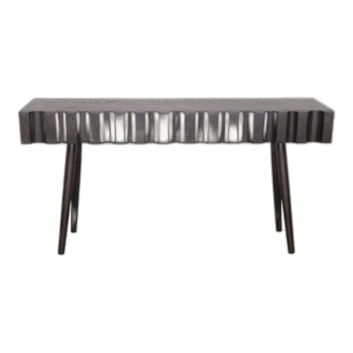 Aster Console Table - White Marble & Brass