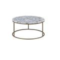 Montrose Agate Coffee Table - White Agate