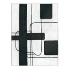 Dark Geometry Series II Canvas Painting