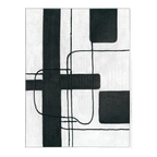 Dark Geometry Series II Canvas Painting