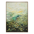 Falling Leaves Oil On Canvas Painting