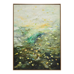 Falling Leaves Oil On Canvas Painting