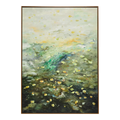 Falling Leaves Oil On Canvas Painting