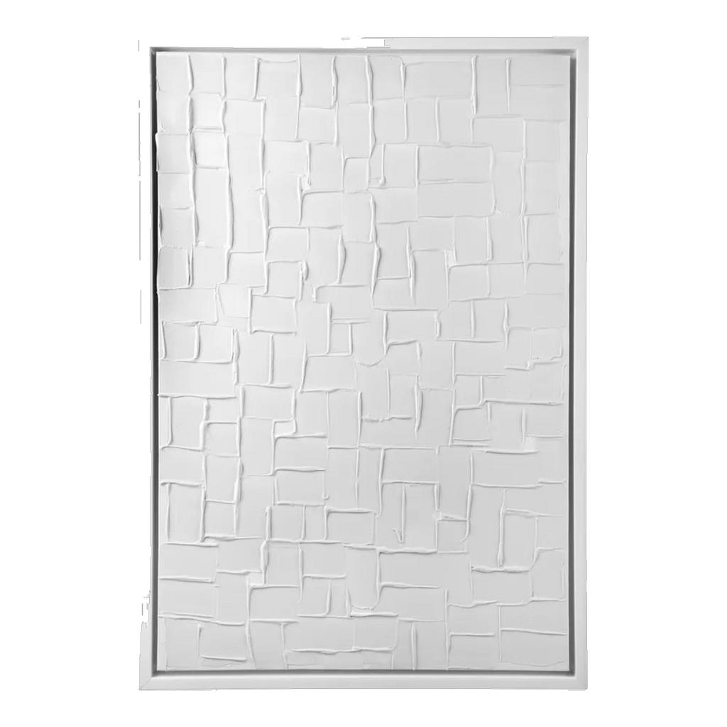Mosaic Blanco Canvas Painting